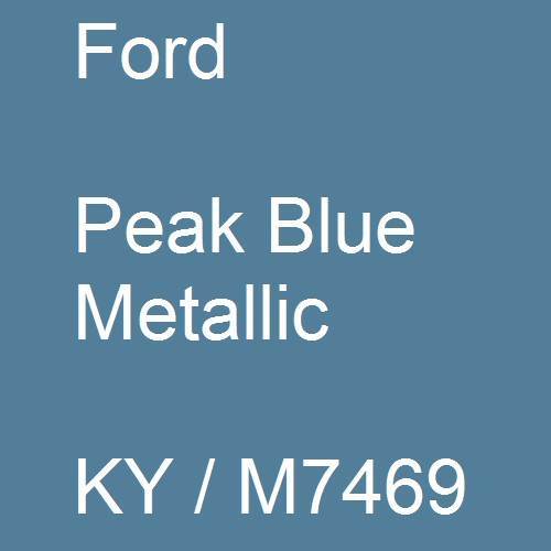 Ford, Peak Blue Metallic, KY / M7469.